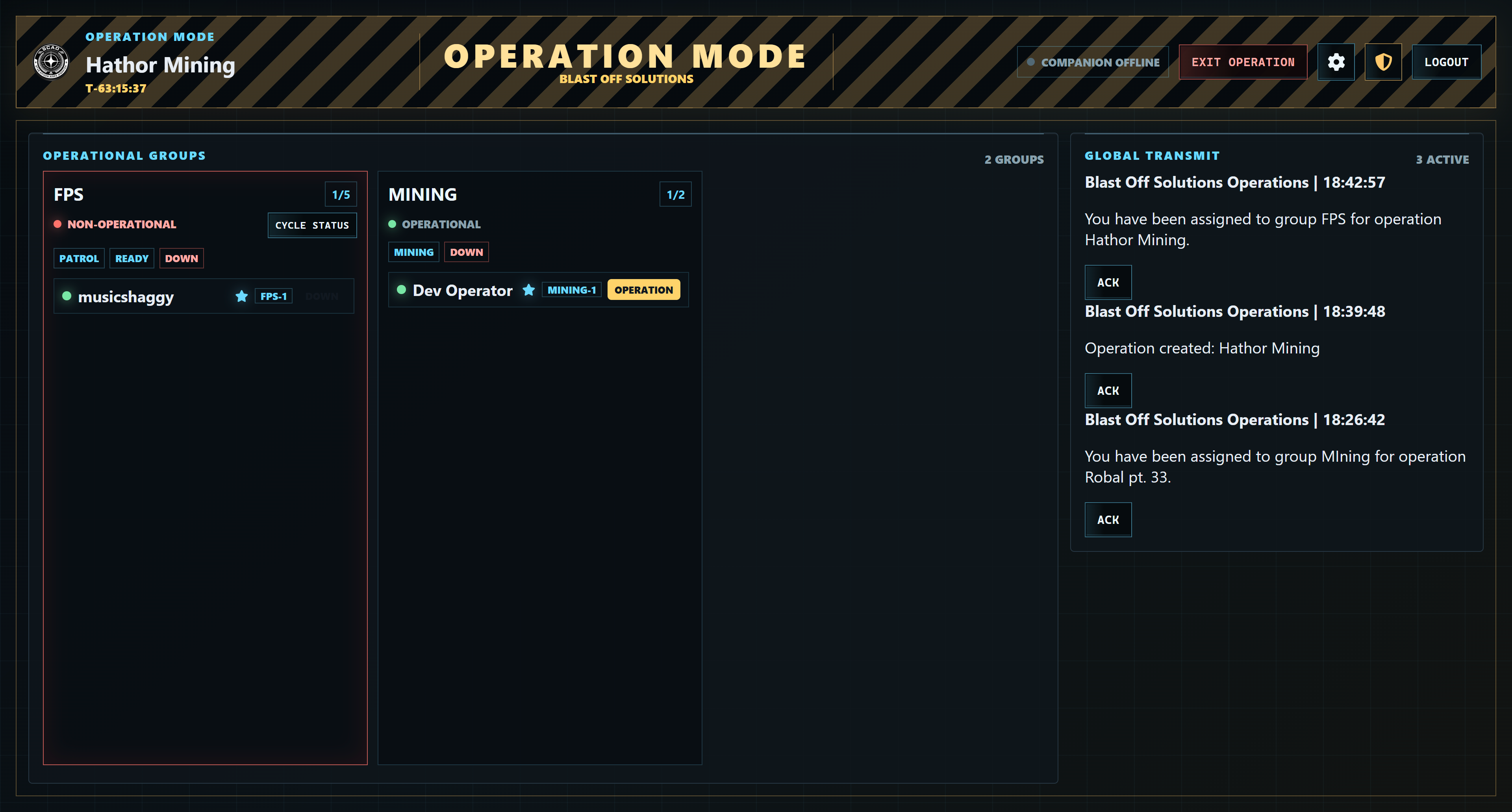 SCAD companion or overlay screenshot